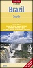Landkaart - wegenkaart Brazil south - Brazilië zuid | Nelles maps