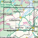 Wandelkaart Ierland 06 Donegal (CENT), Tyrone discovery | Ordnance Survey
