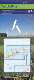 Wandelkaart - Topografische kaart 5A Terschelling | Kadaster