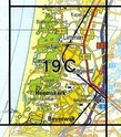 Topografische kaart / Wandelkaart 19C Castricum
