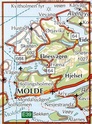 Wandelkaart 2697 Molde -  topografische kaart Turkart Noorwegen | Statens - Ugland IT