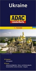 Landkaart - wegenkaart Ukraine Oekraïne | ADAC