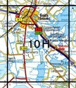 Topografische kaart / Wandelkaart 10H Sneek
