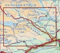 Wandelkaart 2688 Hemsedal Sør - zuid , topografische kaart - turkart Noorwegen | Statens - Ugland IT
