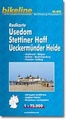 Fietskaart Radkarte Usedom - Stettiner Haff - Ueckermünder Heide MV6 | Bikeline