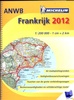 Wegenatlas Frankrijk  2012 | Michelin