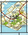 Topografische kaart / Wandelkaart 15E Balk