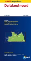 Wegenkaart - Landkaart Duitsland Noord| ANWB