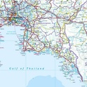 Landkaart - wegenkaart Thailand | Reise Know How