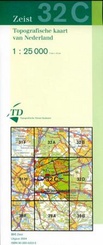 Topografische kaart / Wandelkaart 32C Zeist