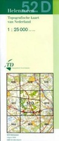Topografische kaart - wandelkaart  52D Helenaveen