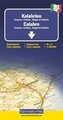 Wegenkaart / landkaart 14 (1394) Kummerley Frey Calabria / Kalabrie
