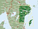 Wegenkaart - landkaart 03 Schweden Südost - Stockholm - Uppsala - Norrköping ( Zweden ) | Freytag & Berndt