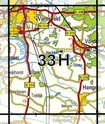 Topografische kaart / Wandelkaart 33H Zutphen