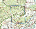 wandelkaart 3814ET - 3814 ET Hagenau, Wissembourg, l outre Foret, PNR des Vosges du Nord, topografische kaart Vogezen | IGN
