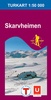 Wandelkaart 2661 Skarvheimen - Geiterygghytta , topografische kaart Turkart Noorwegen | Statens - Ugland IT