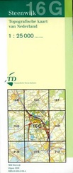 Topografische kaart / Wandelkaart 16G Steenwijk