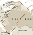 Landkaart - wegenkaart Rusland West | Reise Know How