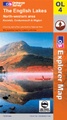 04 Topografische kaart en Wandelkaart The English Lakes - North Western area OLM 04 Lake District | Ordnance Survey