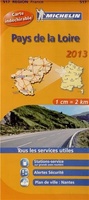 Wegenkaart - Landkaart 517 Pays de la Loire 2013 | Michelin