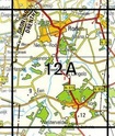 Topografische kaart / Wandelkaart 12A Norg