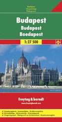 Stadsplattegrond Budapest - Boedapest |  Freytag & Berndt