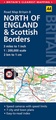 08 Wegenkaart - Road Map Britain 8 North of England & Scottish Borders (noord Engeland - grens Schotland) | AA Publishing