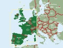 Wegenkaart  - Landkaart West Europa | Freytag und Berndt