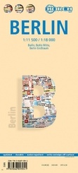 Plattegrond -  stadsplattegrond Berlijn | Borch Maps