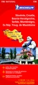 Landkaart - wegenkaart 736 Slovenie, Kroatie, Bosnie-Herzegowina, Servie, Montenegro, Macedonie | Michelin