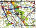 Topografische kaart - wandelkaart  46D Boxmeer