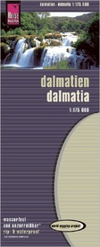 Wegenkaart - landkaart Dalmatië | Reise Know-How Verlag
