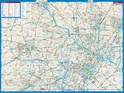 Stadsplattegrond - landkaart Tokyo | Borch Map