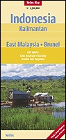 Landkaart - wegenkaart Kalimantan - Borneo | Nelles Maps