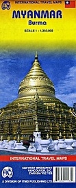 Wegenkaart - Autokaart - Landkaart Myanmar - Birma | ITMB