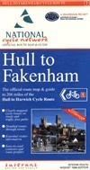 Sustrans Hull to Fakenham Cycle Route: North Sea Cycle route  NSCR  - fietskaart Engeland