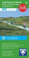 Fietskaart 14 Zuid Holland Noord met de Bollenstreek en Westland(met knooppuntennetwerk) | Falk