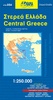Landkaart  - wegenkaart Centraal Griekenland - Central Greece | Orama editions