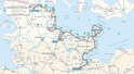 Fietsgids Ostseeküstenradweg 1 Flensburg naar Lubeck | Bikeline