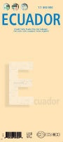 Wegenkaart - landkaart Ecuador | Borch maps