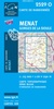 Wandelkaart 2529O - 2529 O Menat Gorges de la Sioule ( Auvergne - Allier) topografische kaart | IGN