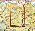 Wandelkaart 2202 Voss - Noorwegen | Turkart Ugland