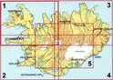 Wegenkaart - Landkaart touring map 5. Halendid - Highland of Iceland - Binnenland IJsland | Ferdakort
