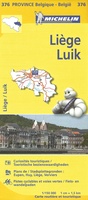 Wegenkaart - landkaart 376 Liège - Luik provinciekaart | Michelin 