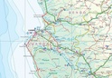 Landkaart  - wegenkaart Angola | ITMB