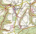 Wandelkaart / Fietskaart Luxembourg Sud - Luxemburg Zuid (1:50.000)