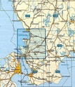 Landkaart - wegenkaart 103 Helsingborg vagkartan  - Zweden | Lantmariet