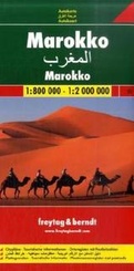 Wegenkaart  - Landkaart Marokko | Freytag Berndt