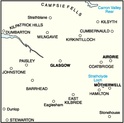 Wandelkaart Schotland Landranger 064 Glasgow, Motherwell & Airdrie | Ordnance Survey