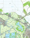 Topografische kaart / Wandelkaart 25H Bussum